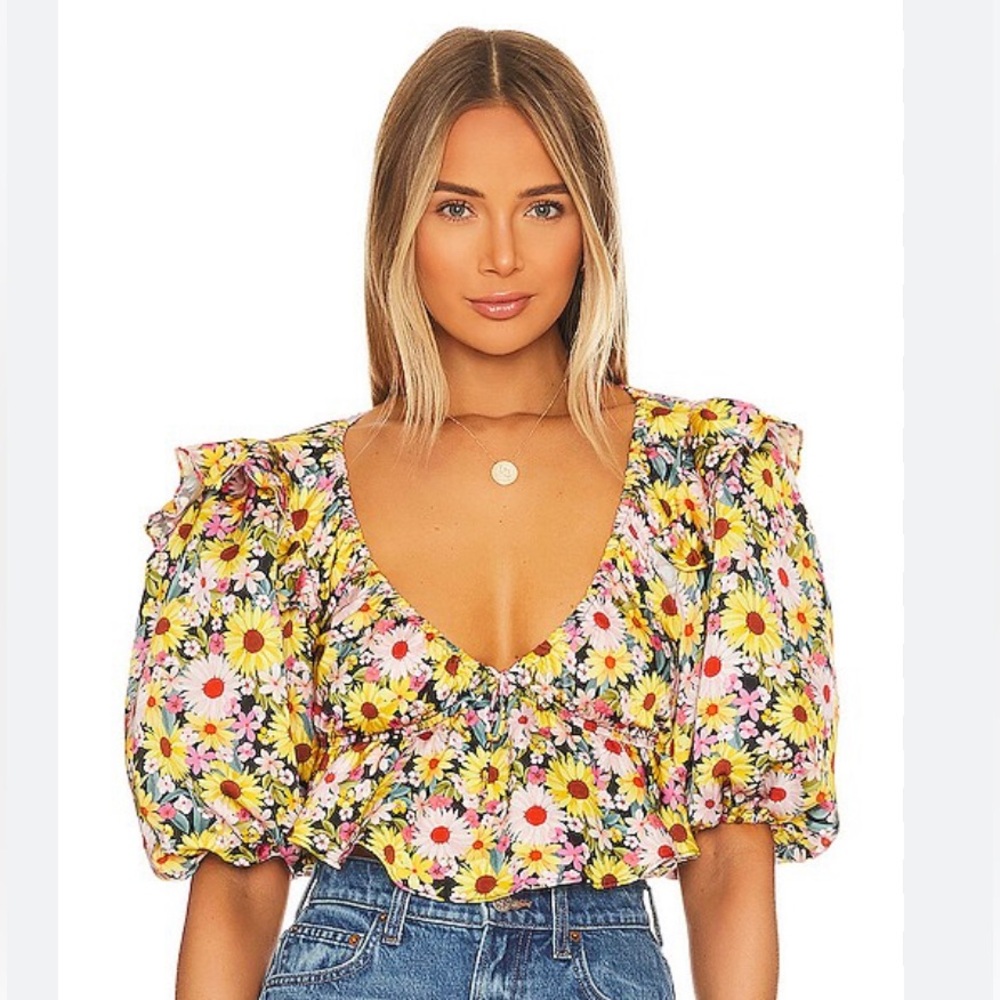 For Love and lemons Glenn top
